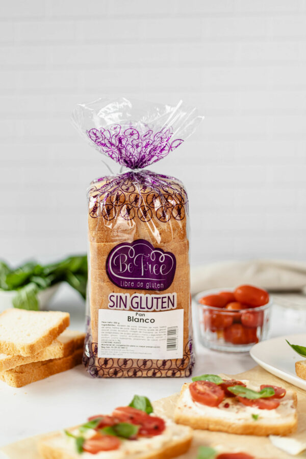 Pan Cuadrado Sin Gluten